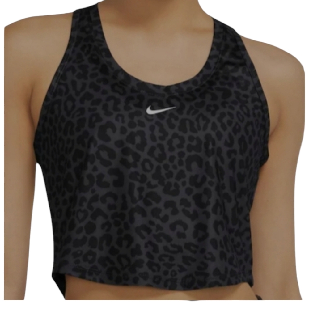 Nike Women's Dri fit Training Tank Top  Leopard Plus Size 2X